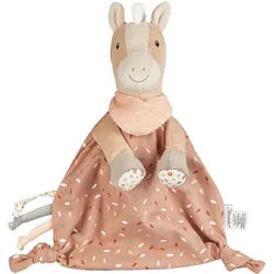 Sterntaler Schmusetuch , Orange , Textil , 22x8x28 cm , female , Spielzeug, Babyspielzeug, Schnuffeltücher