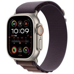 AppleWatch Ultra 2 Titanium Cellular 49mm MRER3FD/A Alpine Loop indigo Small