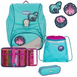 Scout Alpha Schulranzen-Set 4-teilig mit Sportbeutel Dreamworld
