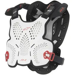Alpinestars A-1 Protektorenweste 2016, schwarz-weiss, Größe XL 2XL für Männer