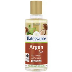 Natessance Bio Arganöl 100 % Reines Kaltgepresstes Arganöl Gesicht Körper Haar