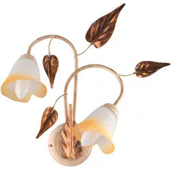 Wandleuchte Vanda Beige max. 6 Watt Wandlampe