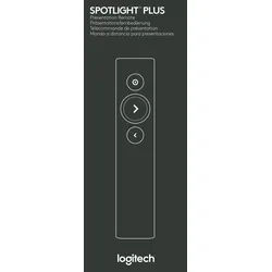 Logitech Presenter Spotlight Plus, Wireless, Bluetooth, Slate Gyroskop, 3 Tasten, Akku, Business