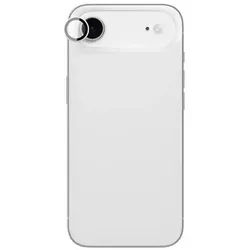 Lens Glass for iPhone 17 Air with Silver Aluminum Frame