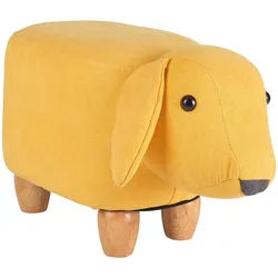 Jimmylee Tierhocker , Gelb , Textil , 27x28x50 cm , Fsc , Babymöbel & Kindermöbel, Babyzimmer, Kindersessel & Kindertische