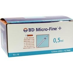 BD Micro-Fine+ U100 Ins.Spr.12.7mm