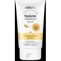 medipharma cosmetics Hyaluron Sonnenpflege Gesicht Creme LSF 50+ 50 ml Unisex 50 ml Creme