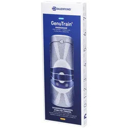 Bauerfeind® GenuTrain Aktive Kniebandage, Patella und Bandage Gr. 7 Titan