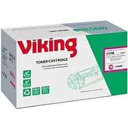 Viking 117A Kompatibel HP Tonerkartusche W2073A Magenta