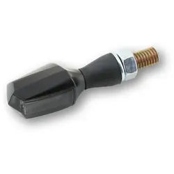 HIGHSIDER Smart Block LED Blinker Gehäuse Schwarz / Linse getönt (Paar), Vorne & Hinten, schwarz