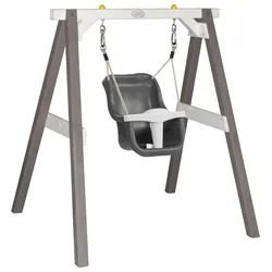 Schaukel Grau/Weiß