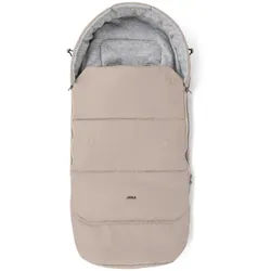 Joolz FUßSACK , Taupe , Textil , Füllung: Fleece , 43x11x86 cm , wasserabweisend, Gurtschlitze , Baby on Tour, Kinderwagen, Kinderwagenzubehör, Kinderwagen-Fußsäcke & Babyschalen-Fellsäcke
