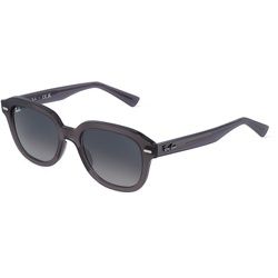 Ray-Ban RB4398 Unisex-Sonnenbrille Vollrand Eckig Propionat-Gestell, Grau