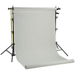 Falcon Eyes Hintergrund System SPK-1W inkl. 1 Rolle Weiß 1,38x11 m
