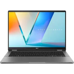 ASUS Convertible Notebook "VivoBook 14 Flip U7-256V 16 1TB TP3407SA-QL010W", grau, 16 GB RAM 1.000 GB SSD, Core Ultra 7, Windows11Home, Notebooks