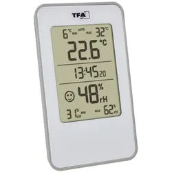 TFA Dostmann zur Raumklimakontrolle, Max.-Min.-Werte 30.5057.02 Wetterstation