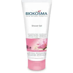 Biokosma Duschgel Wildrose und Bio-Holunderblüte