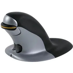 FELLOWES Penguin Beidhändige Vertikale Maus S - kabellos Maus schwarz|silberfarben