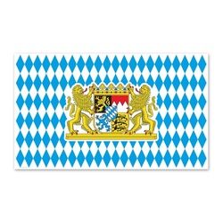 Fahne Oktoberfest 90 x 150 cm mit Wappen