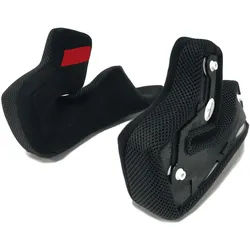 Nolan N87 Clima Comfort Wangenpolster, schwarz, Größe 3XL für Männer