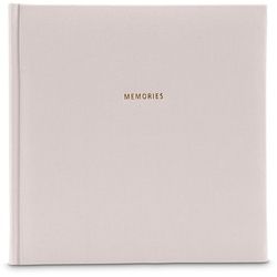 Hama Buch-Album "Memories", 25X25 Cm, 50 Schwarze Seiten, Grau