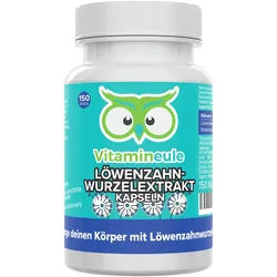 Löwenzahnwurzelextrakt Kapseln - 500 mg 10:1 Extrakt Vitamineule® 89 g