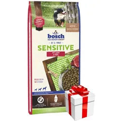 Bosch Sensitive - Lamm & Reis 15kg+Überraschung für den Hund