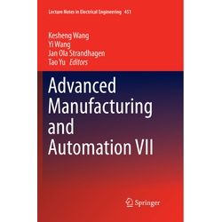 Advanced Manufacturing And Automation Vii, Kartoniert (TB)