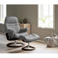 Stressless® Fußhocker »Sunrise«, mit Signature Base, Gestell Braun Stressless® wild dove BATICK