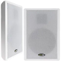 ChiliTec Flatpanel-Lautsprecher, 40W, weiß Surround, 4 Ohm, 86dB, 2-Wege, Paar