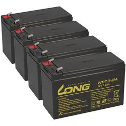 USV Akkusatz kompatibel XANTO S 1500 AGM Blei Notstrom Batterie