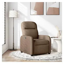 vidaXL Relaxsessel, Relaxsessel Braun Stoff