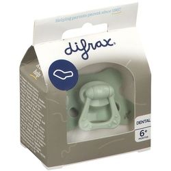 difrax® Dental Schnuller +6 Monate - Pistazie (Farbe nicht frei wählbar)