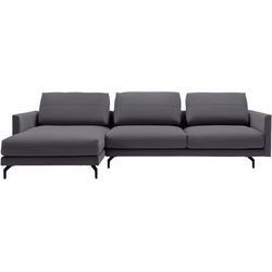 hülsta sofa Ecksofa hs.414 schwarz 300 cm x 91 cm x 172 cm