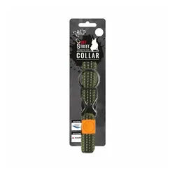 all for paws Hunde-Halsband AFP Off Street Dog Collar Olive Green S