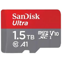 SANDISK MicroSDXC-Speicherkarte Ultra A1 1,5TB inkl. SD-Adapter