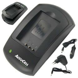 AccuCell Schnell-Ladegerät passend für Fuji NP-140