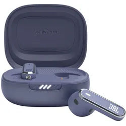 JBL wireless In-Ear-Kopfhörer "LIVE Flex", blau, B:15cm H:10cm T:20cm, Kopfhörer