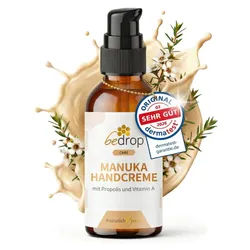 bedrop Handcreme Manuka Repair Handcream / Handcreme mit Manuka Honig und Propolis, Die Handcreme mit Manuka Honig für geschmeidige und gepflegte Hände