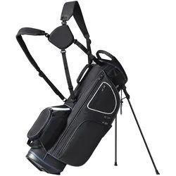 VEVOR Golftasche Cart Bag Golfbag 89cm 14-Wege-Organizer-Teiler Oben 11 Taschen