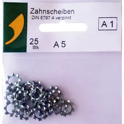 SBV-Zahnscheiben - 5 / A 1 / 25