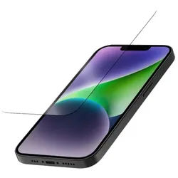 Quad Lock Displayschutzfolie - Gehärtetes Glas - iPhone 14, Größe 10 mm