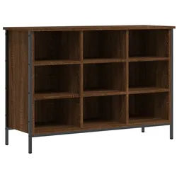 vidaXL Schuhschrank NA Schuhregal Schuhschrank Flurregal Braun Eichen-Optik 100x35x70 cm S braun