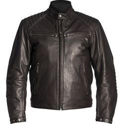 Helstons Rocket Motorrad Lederjacke, braun, Größe M