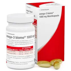 omega-3 biomo® 1000 mg Weichkapseln