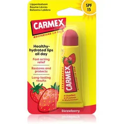 Carmex Strawberry Lippenbalsam in der Tube LSF 15 10 g