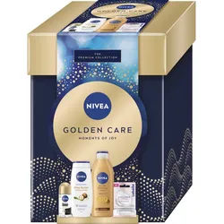 NIVEA Golden Care Geschenkset zum nähren und Feuchtigkeit spenden