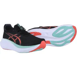 Asics Laufschuhe Gel Nimbus 27 (Dämpfung) 2025 schwarz/koralle Herren