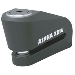 Oxford Alpha XD14 Stainless Bremsscheibenschloss (14mm Pin), schwarz für Männer