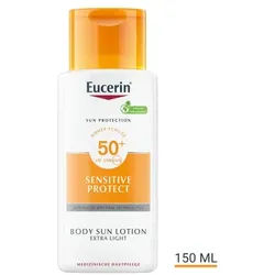 Eucerin Sensitive Protect Sun Lotion Extra Leicht LSF 50+ 150 ml
